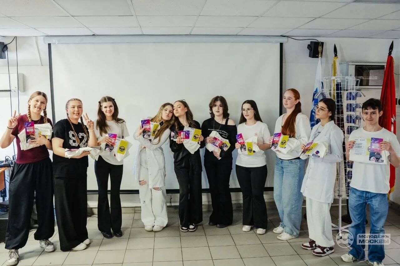 Сегодня в нашем колледже — «Молодёжь Москвы»!